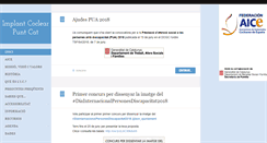Desktop Screenshot of implantcoclear.cat